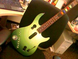 My custom Guitar Hero axe